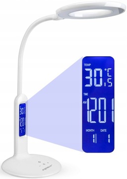 LAMPKA BIURKOWA LED LCD SZKOLNA 7W 5 Poziomów