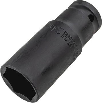 DŁUGA NASADKA UDAROWA NASADOWA 1/2 CALA KLUCZ 24MM