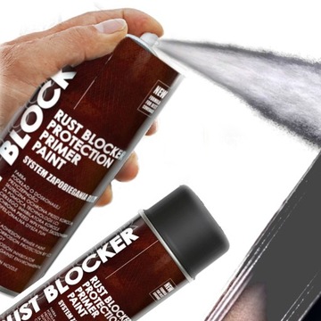 FARBA BEZPOŚREDNIO NA RDZĘ SPRAY 4w1 antracyt 400