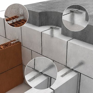 NOVA Настенный соединитель DS2, оцинкованный