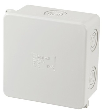 Puszka elektryczna natynkowa Marlanvil 80x80x40 mm 003.CS 