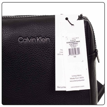 CALVIN KLEIN TORBA LISTONOSZKA MUST REPORTER BLACK