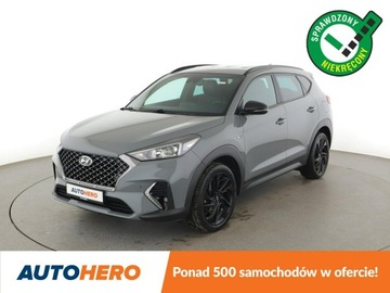 Hyundai Tucson III SUV Facelifting 1.6 T-GDi 177KM 2020 Hyundai Tucson automat półskóra navi klima auto