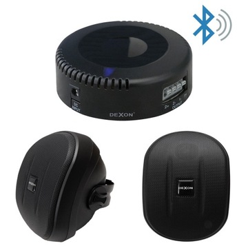 DEXON GŁOŚNIKI Z BLUETOOTH DO KUCHNI ŁAZIENKI