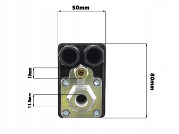 РЕЛЕ ДАВЛЕНИЯ КОМПРЕССОРА 230В