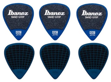 Ibanez PPA14HSG-DB Zestaw 6 kostek do gitary Sand Grip