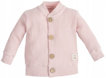 Bluza rozpinana NATURAL HARMONY MAKOMA róż r. 74