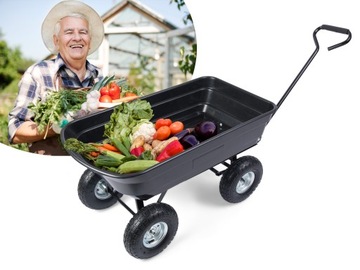 Тачка Barrow, садовая транспортная тележка, самосвал, 3в1