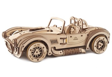 Ugears Drift Cobra Auto drewniany model 3D