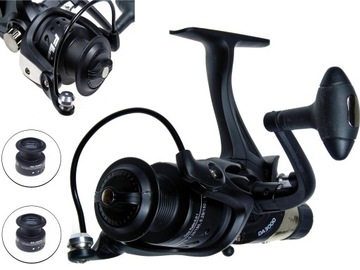 KOŁOWROTEK WOLNY BIEG GRUNT 4000 D BLACK FEEDER KARP KARPIOWY