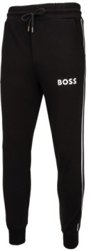 КОМПЛЕКТ МУЖСКОГО СПОРТИВНОГО КОСТЮМА СВИТШОТ HUGO BOSS, ЧЕРНЫЙ SLIM FIT, XXL