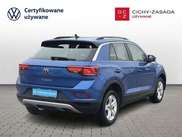 Volkswagen T-Roc I SUV Facelifting 1.5 TSI ACT 150KM 2022 Volkswagen T-Roc reflektory LED Digital Cockpit kamera tempomat aktywny, zdjęcie 4