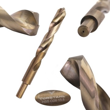 WIERTŁO DO METALU HSS-G KOBALTOWE fi 13.5 mm