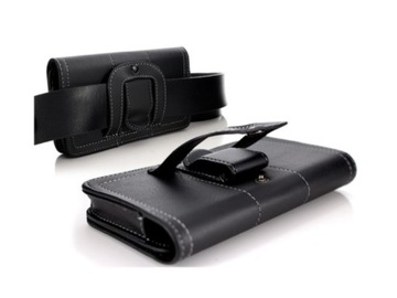 Skórzane Etui na Smartfon Telefon do paska