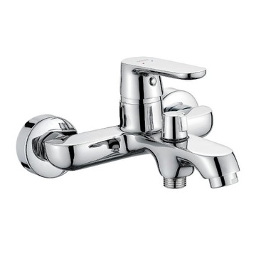 Bateria wannowa ścienna DIMA chrom BQD_010D