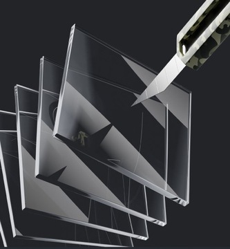 Сенсорное стекло LED ВЫКЛЮЧАТЕЛЬ СВЕТА fi60 Single Grey APPIO