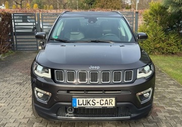 Jeep Compass II SUV 1.4 MultiAir 140KM 2018 Jeep Compass 1,4 T 140KM Key-less ACC FULL LED Skora Bezwypadkowy Serwis, zdjęcie 7
