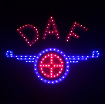Tablica LED DAF nad łóżko TIR LKW TLDA-10