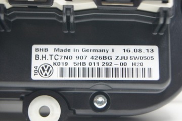 GD PASSAT B7 PANEL KLIMATIZACE 7N0907426BG