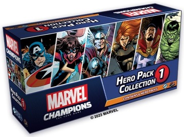 MARVEL CHAMPIONS: HERO PACK - COLLECTION 1 -360 KART- GRA KARCIANA -dodatek