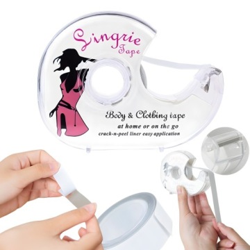 TAŚMA DO UBRAŃ TKANIN MOCNA CAŁA ROLKA 3 METRY Z DYSPENSEREM