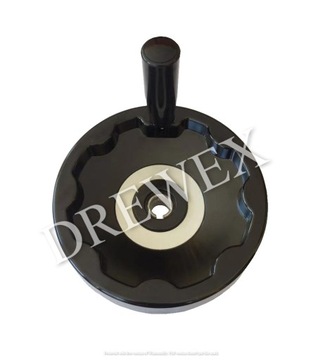 Pokrętło koło ręczne do maszyny 155mm z rękojeścią