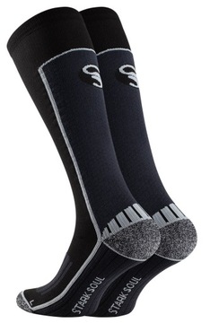 Skarpety kompresyjne sportowe 43-46 black-grey