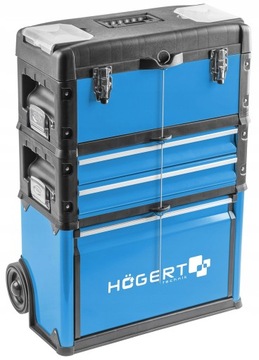 ТЕЛЕЖКА ДЛЯ МАСТЕРСКОЙ HOGERT ИНСТРУМЕНТАЛЬНЫЙ ШКАФ 3 СЕКЦИИ