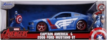 Jada Toys kapitan Ameryka 2006 Ford mustang GT
