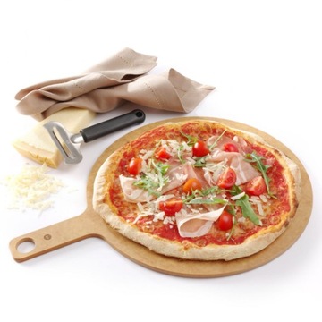 Deska łopatka do pizzy do serwowania krojenia okrągła śr. 305 mm - Hendi 50