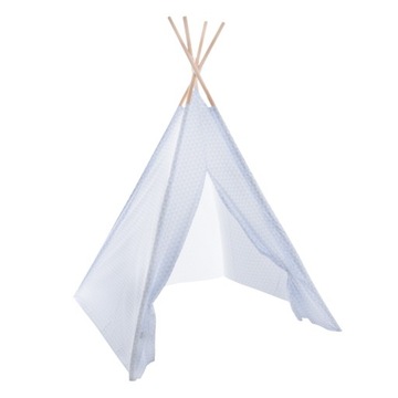 Atmosphera namiot Teepee dla dzieci niebieski