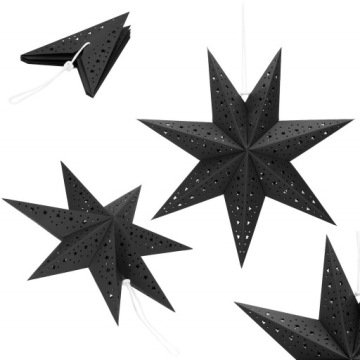 ДЕКОРАТИВНАЯ ЛАМПА БУМАЖНАЯ ЗВЕЗДА 10LED ВИТРАЖНАЯ 3D ЛАМПА С ПОДСВЕТКОЙ