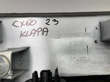 MAZDA CX-60 CX60 2023 CLONA (KRYT) DOPLNĚNÍ KRYT KUFRU KBB350851 51K