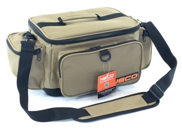 СУМКА ДЛЯ РЫБАЛКИ 4 КОРОБКИ С ЖЕСТКИМ ДНОМ 22X46X25CM