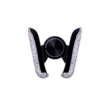 Женский автомобильный держатель для телефона со стразами