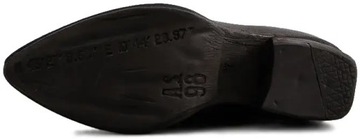Damskie botki skórzane brązowe kowbojki A.S.98 PARADE r. 40 25,5 cm