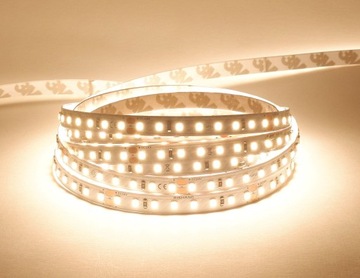 Taśma 128LED Ciepła 3000K/Ra90 9,6W/24V 8mm*5m GW5