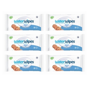 Влажные салфетки WaterWipes BIO - ORIGINAL SAFE - 6x60 шт.