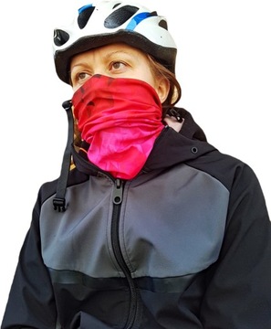 Chusta wielofunkcyjna elastyczny komin na szyję