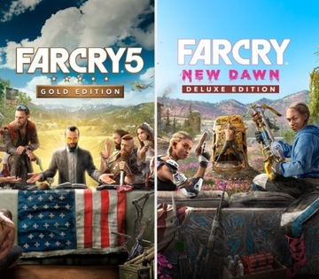 Far Cry 5 Gold Edition + Far Cry New Dawn Deluxe Edition Bundle XBOX One