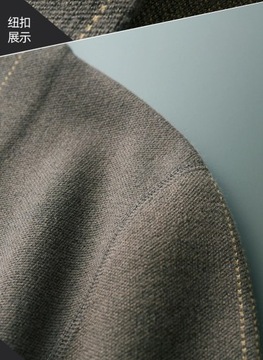 S-XXL Men's cardigan 100 wool sweater solid color