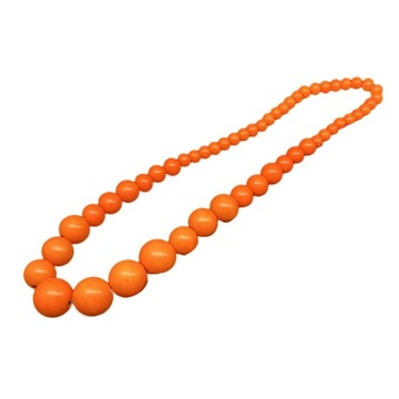 Naszyjnik Bohemian z Multi Beads pomarańczowy