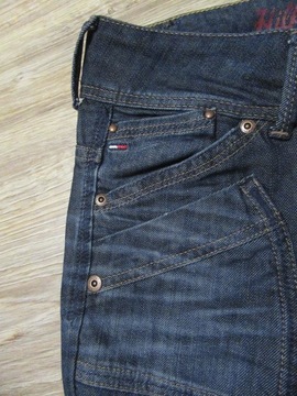 TOMMY HILFIGER damskie jeansy slim W28 L32 / S