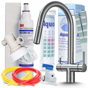 Filtr na vodu Kuchyňský podskříňový pod Dřez Kuchyňská baterie Atest Set