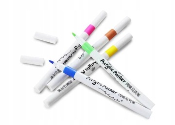 Акриловые маркеры Maza Maza Flamaster 24 на разные поверхности