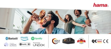 Портативное ЦИФРОВОЕ РАДИО Hama FM/DAB/DAB+/Bluetooth