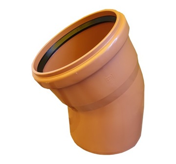 Kolano kanalizacji zewnętrznej 200 mm/30 °