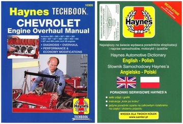 CHEVROLET GMC V8 (1955-1990) instrukcja napraw silnika Haynes +GRATIS 24h