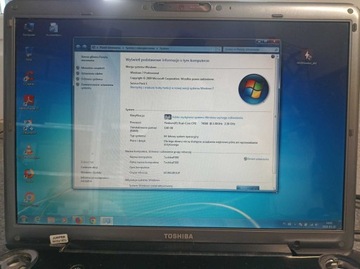 Toshiba Satellite P300-116 17,1” LCD Intel Core2Duo T4500