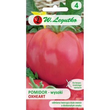Pomidor Bawole Serce różowy 0,2g OGROMNE OWOCE